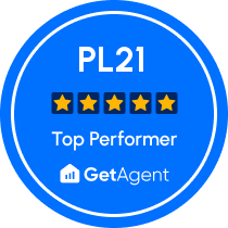 GetAgent Top Performer in PL21