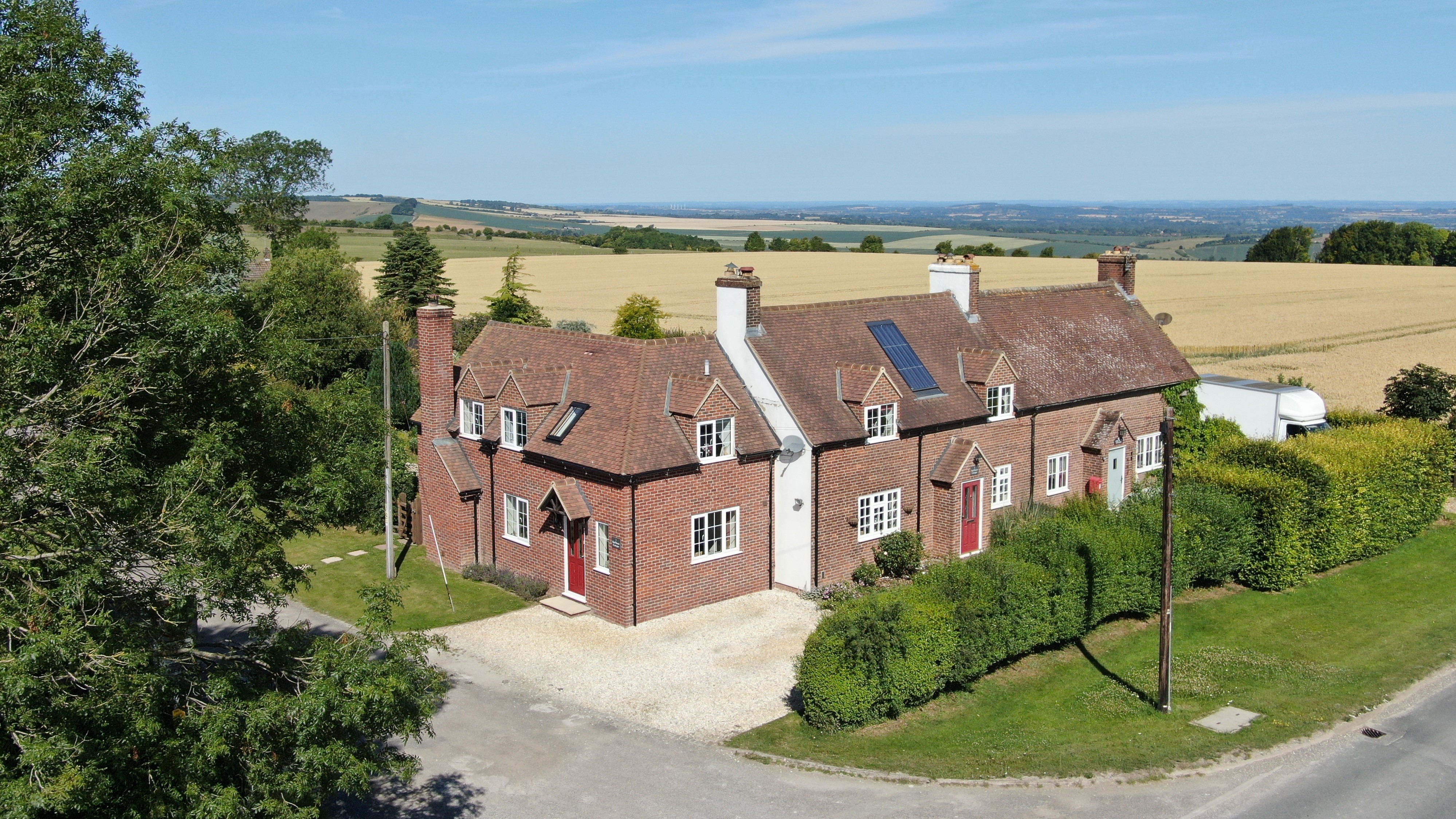 South Oxfordshire aerial view